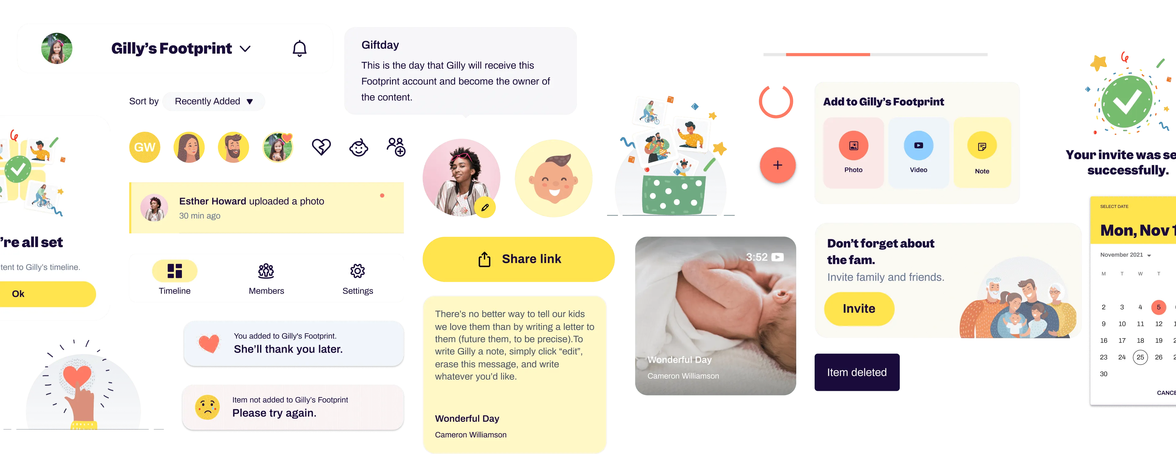 Footprint design system and branding