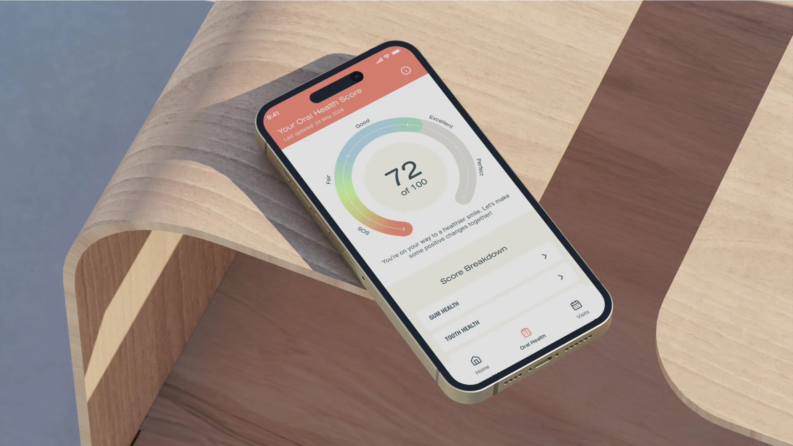 Breeze Oral Health Score UI