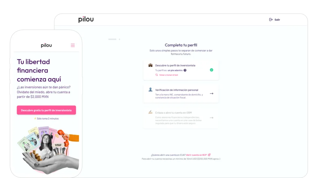 Onboarding flow redesign