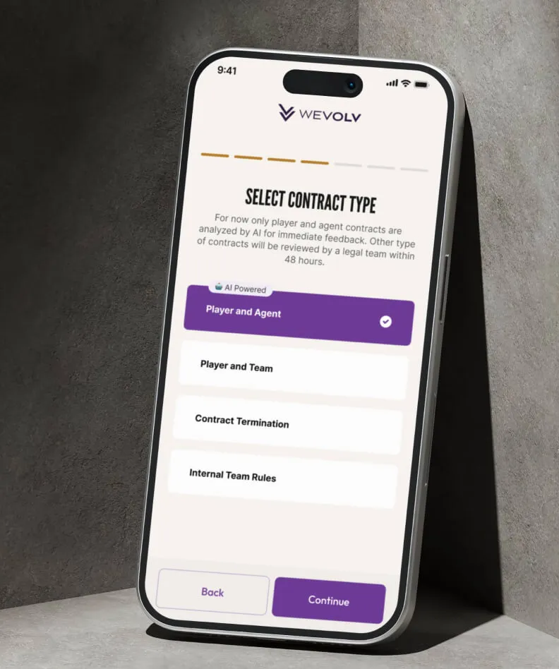 Wevolv vision — future of sports tech
