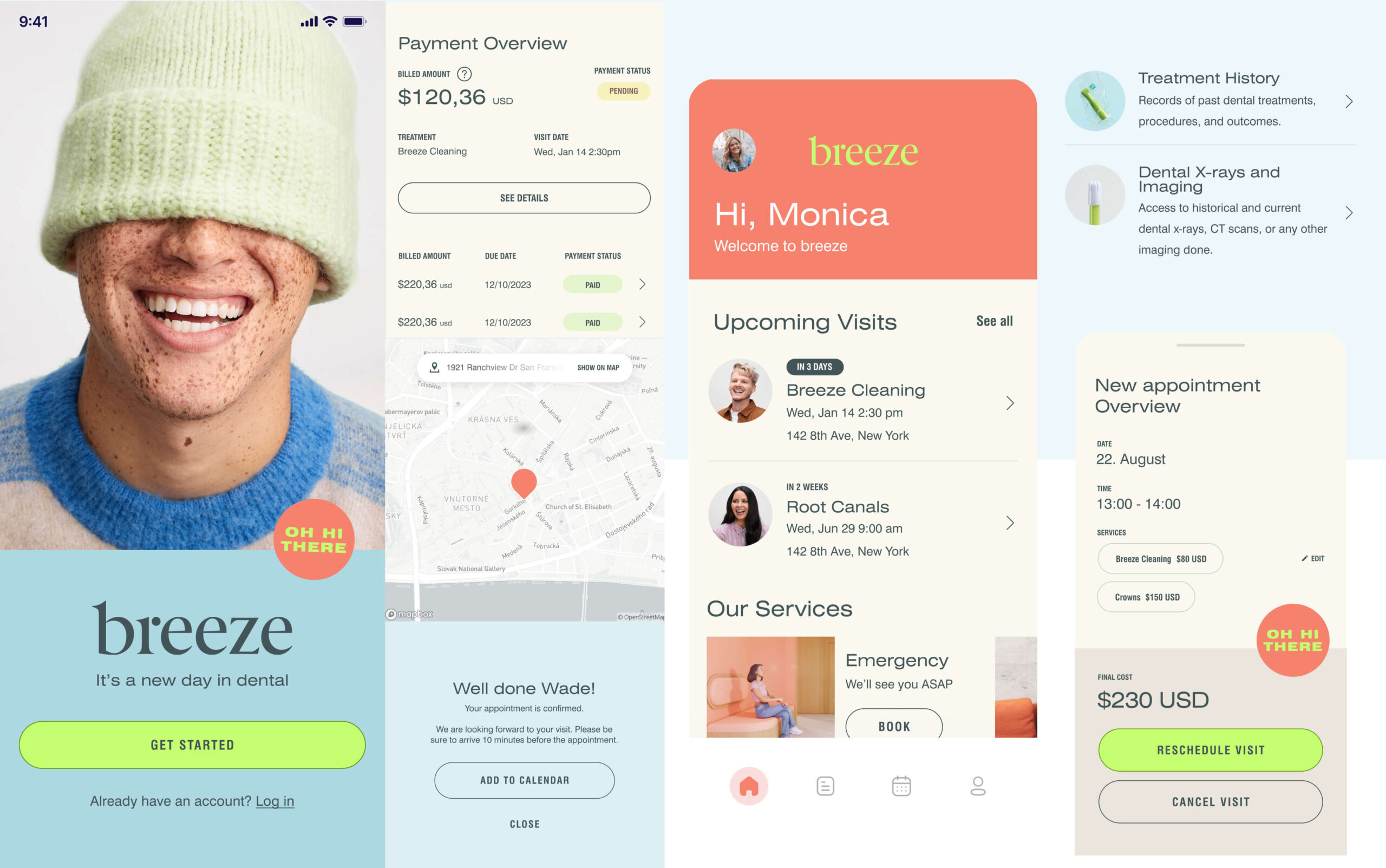 Breeze design direction and brand identity