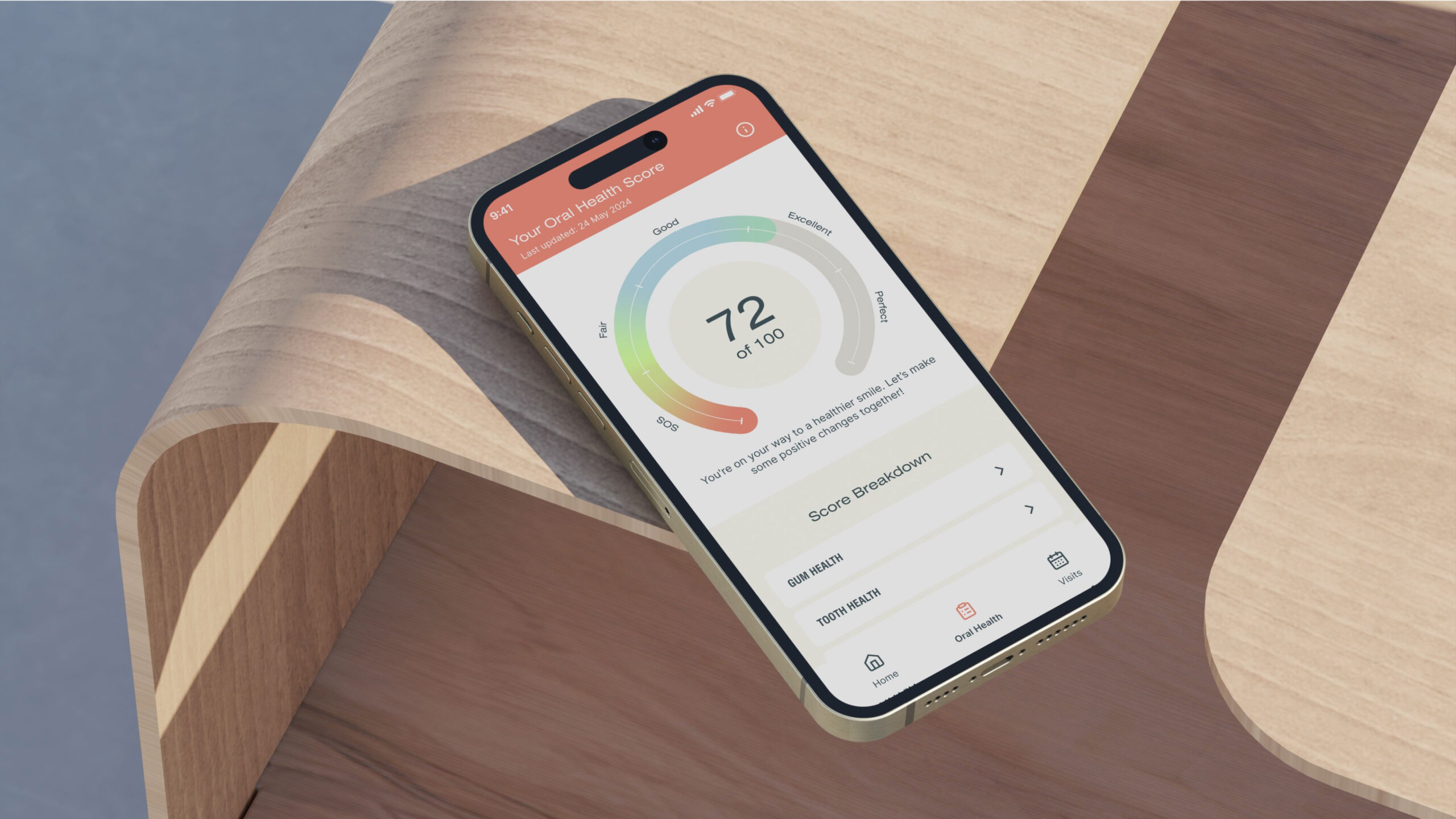 Breeze Oral Health Score UI