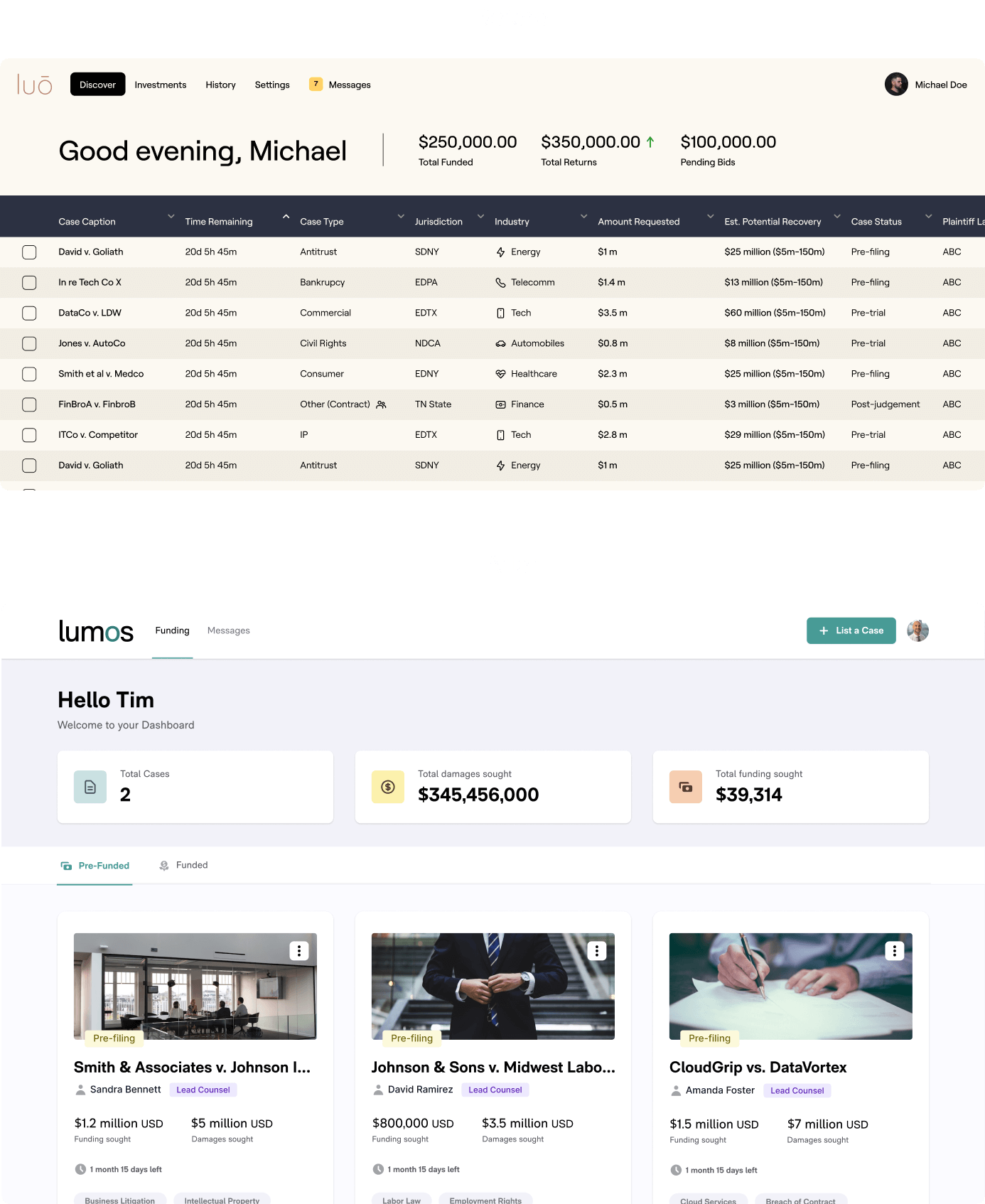 Lumos before and after — from broken v1 to polished product