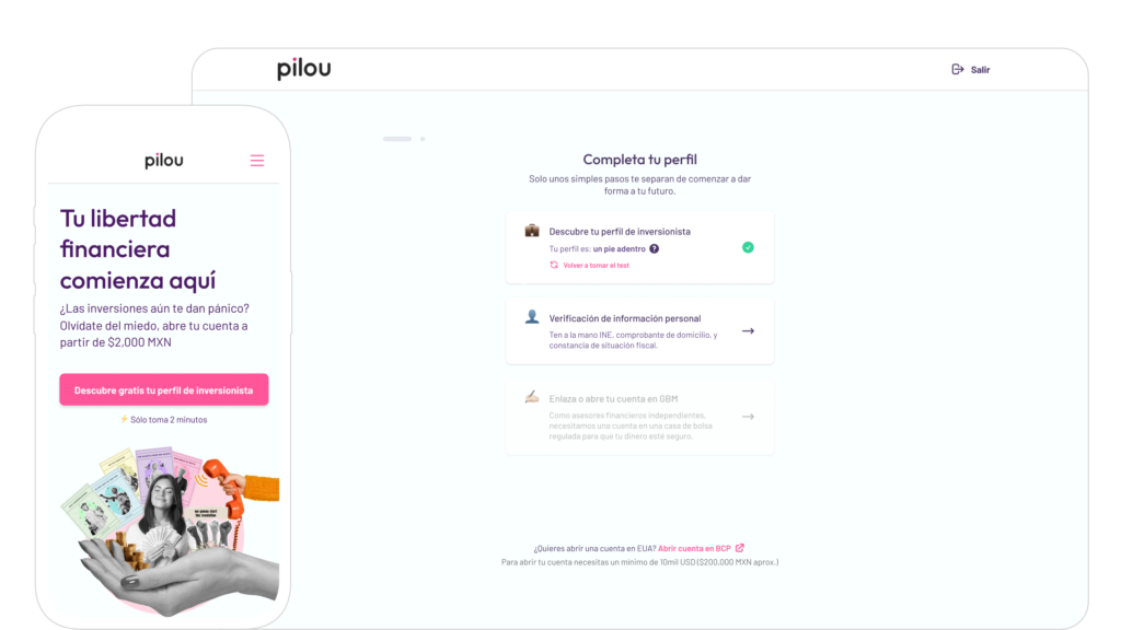Onboarding flow redesign