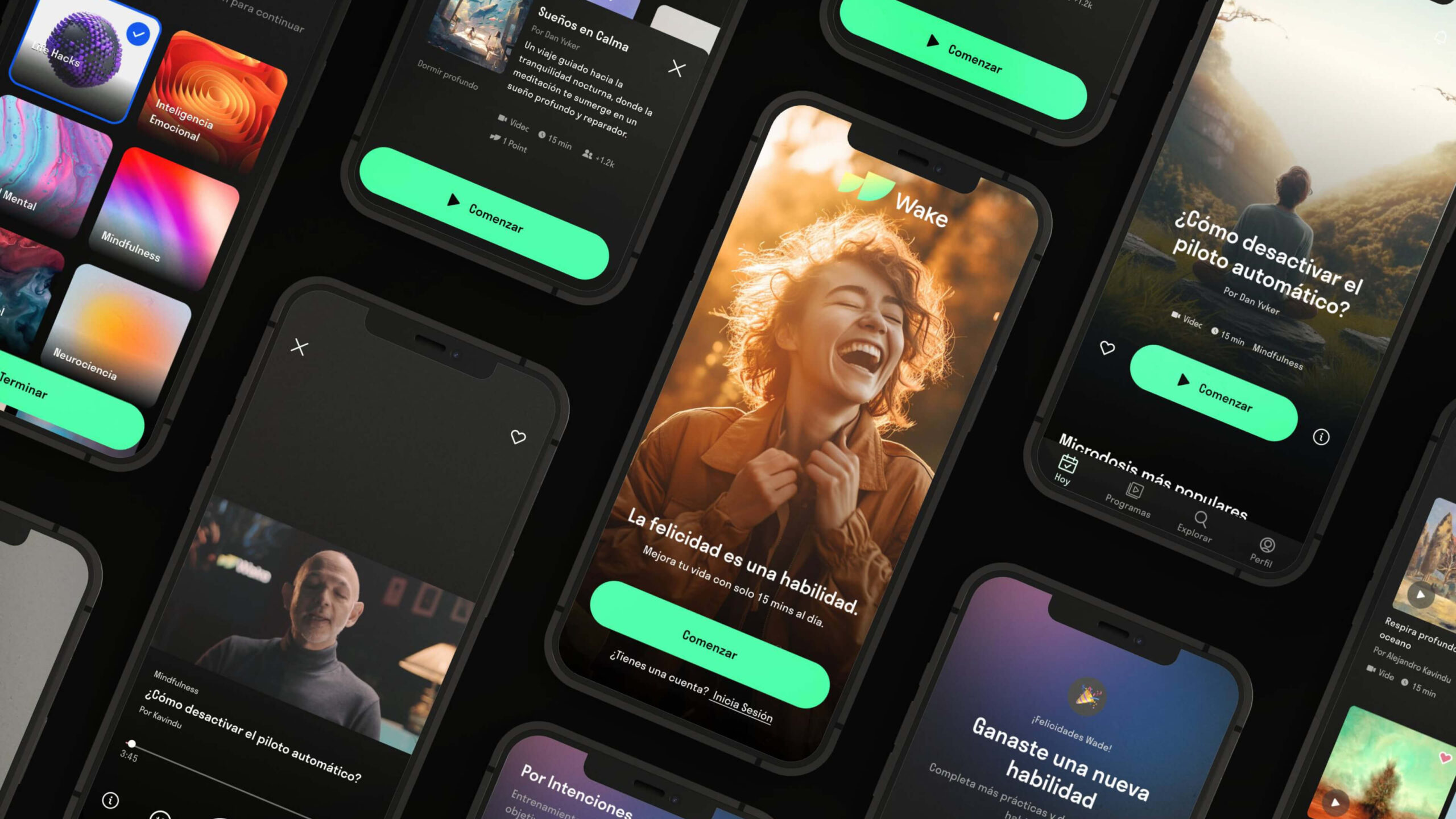 Wake mental wellness platform